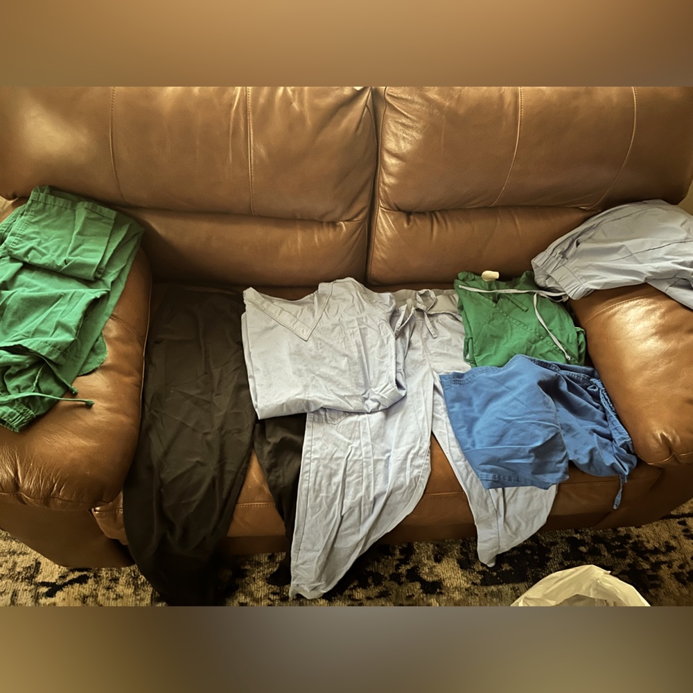 Lot of Nursing Scrubs